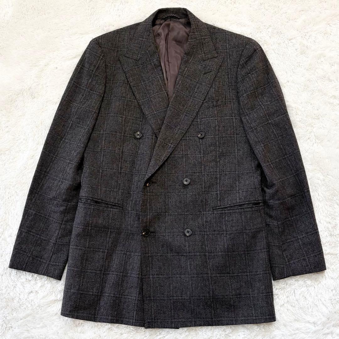 【極美品】スーツカンパニー Tonic ダブルブレスト スーツ セットアップ L