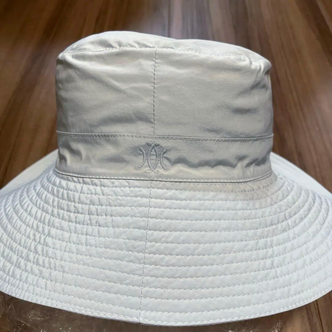 エルメス　帽子　水色58
