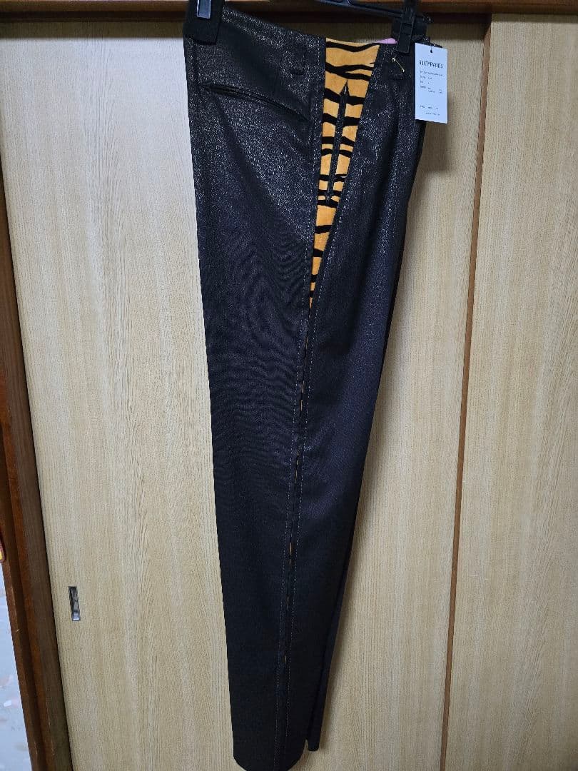 ワコマリア ウルフズヘッド ロカビリーパンツ 黒M