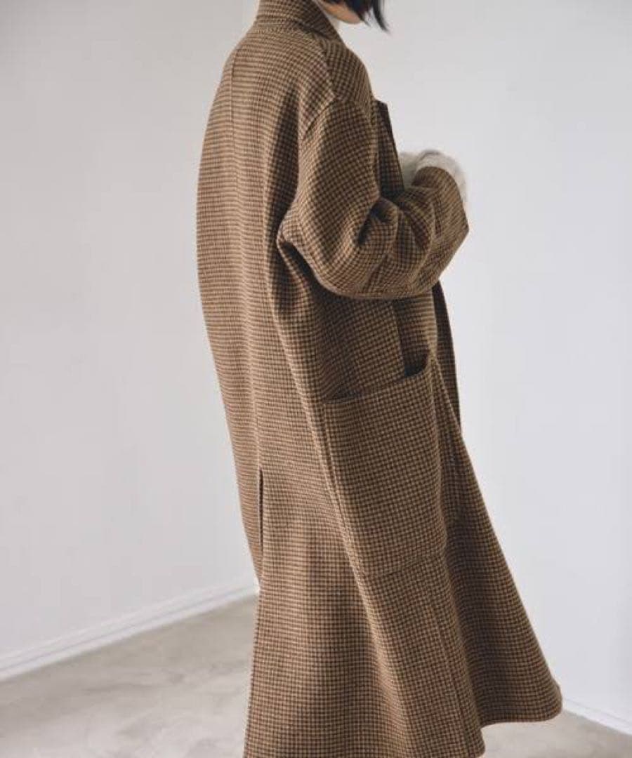 TODAYFUL　Over Check Coat オーバーチェックコート