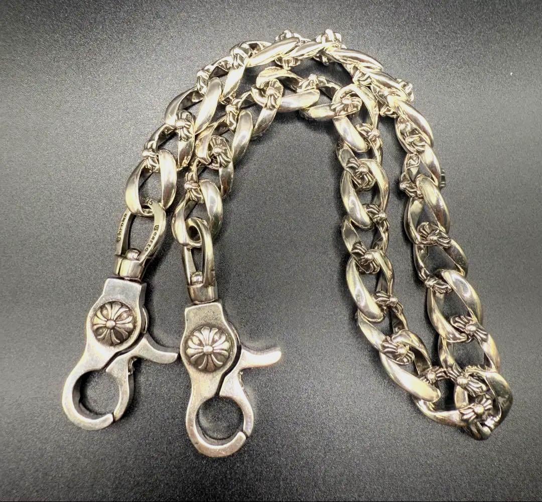 ウォレットチェーン　タイニーチェーン　silver925刻印あり