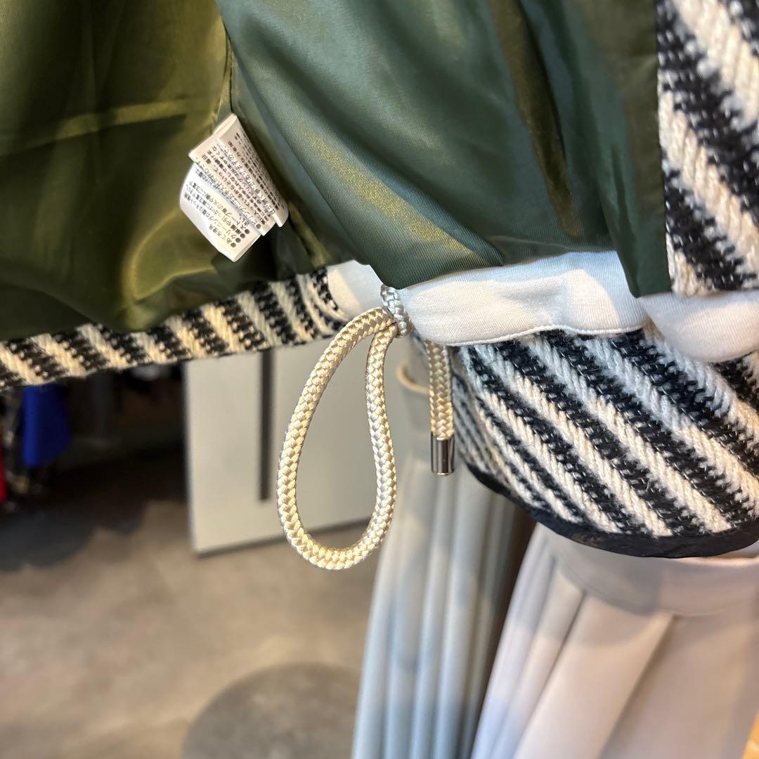 Lallia Mùのウールツイードショートコート35200円