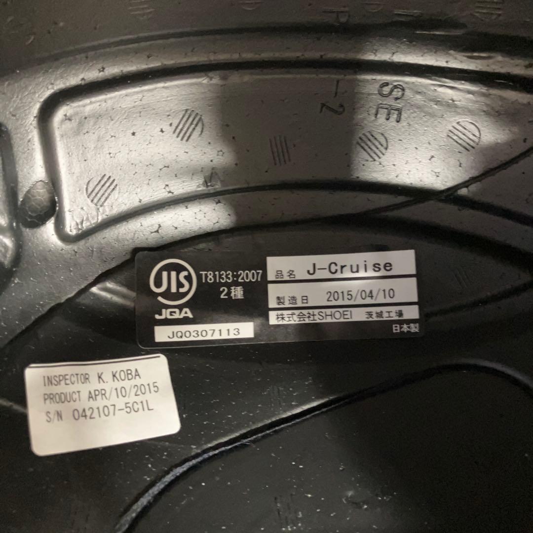 美品　SHOEI J-Cruise Lサイズ