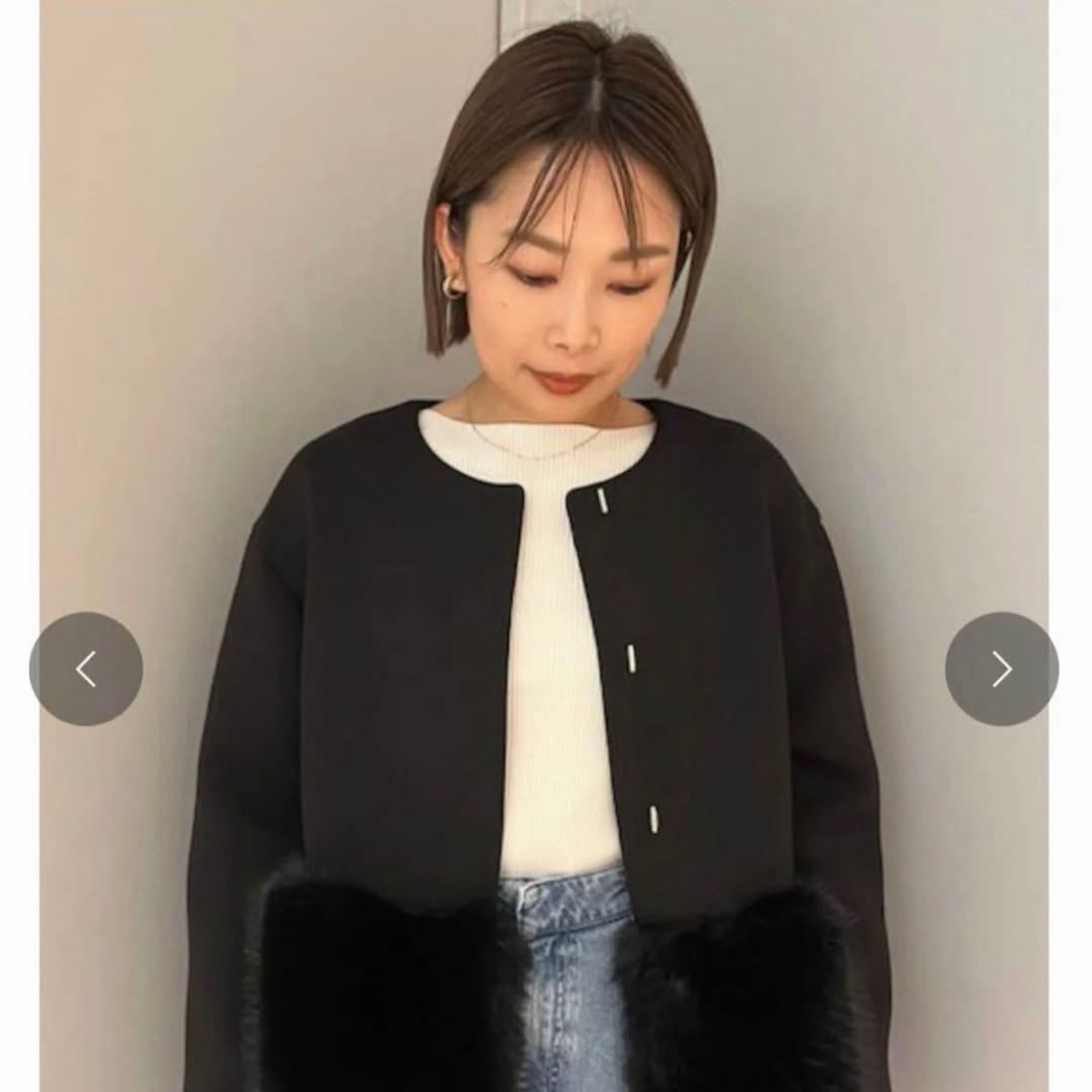 CELFORD (セルフォード) 裾ファーブルゾン