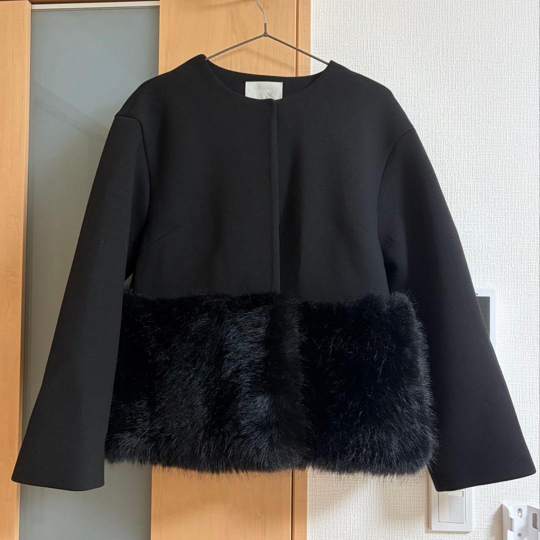 CELFORD (セルフォード) 裾ファーブルゾン