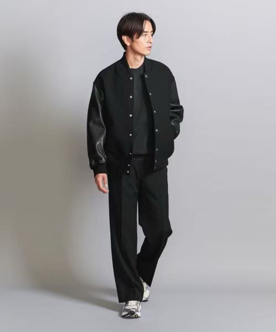 BEAUTY&YOUTH HI―LINE エレガント バーシティ ジャケット M