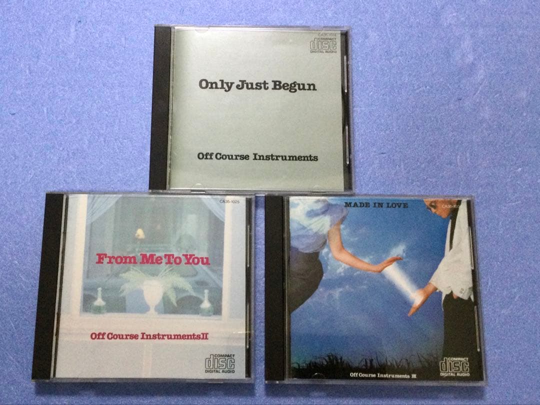 オフコース◇インストゥルメンタルＣＤ３枚セット