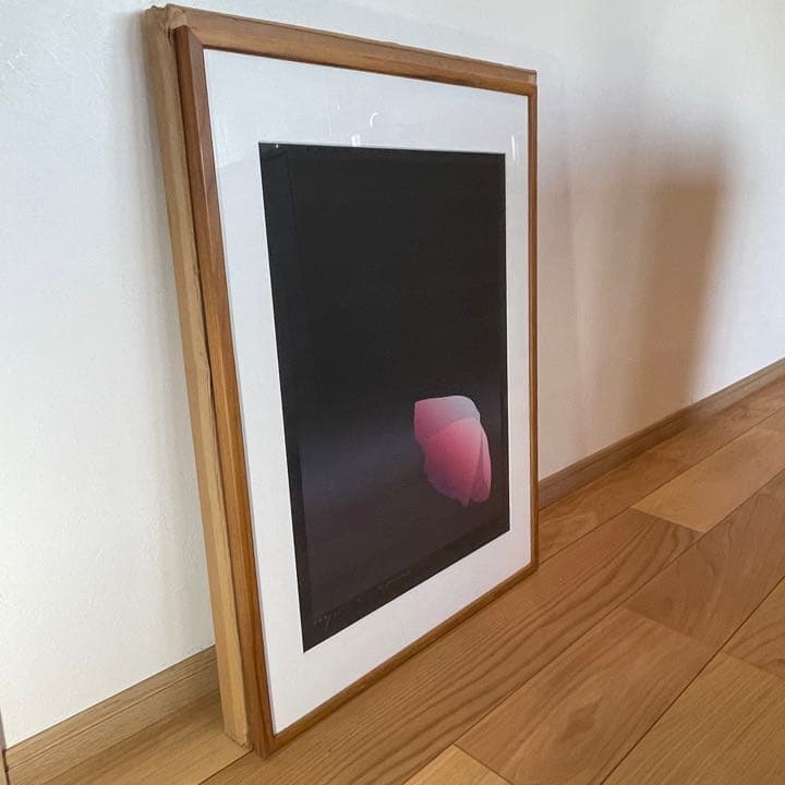 ◆人気芸術家【井上公三】『花びら』シルクスクリーン限定127/110 大サイズ◆