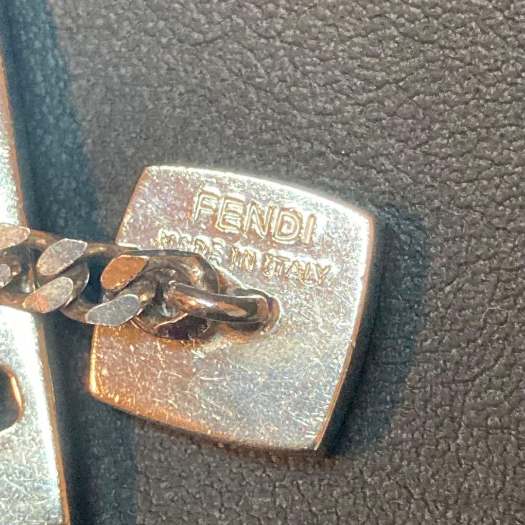 FENDI フェンディ　カフリンクス シルバー　フェイス silver925