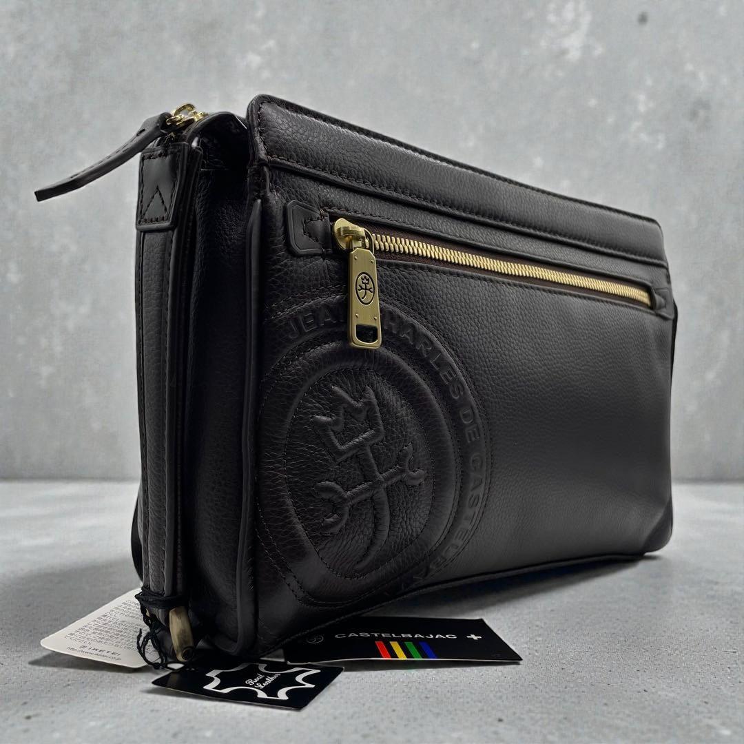 【未使用】カステルバジャック CASTELBAJAC セカンドバッグ ロンド