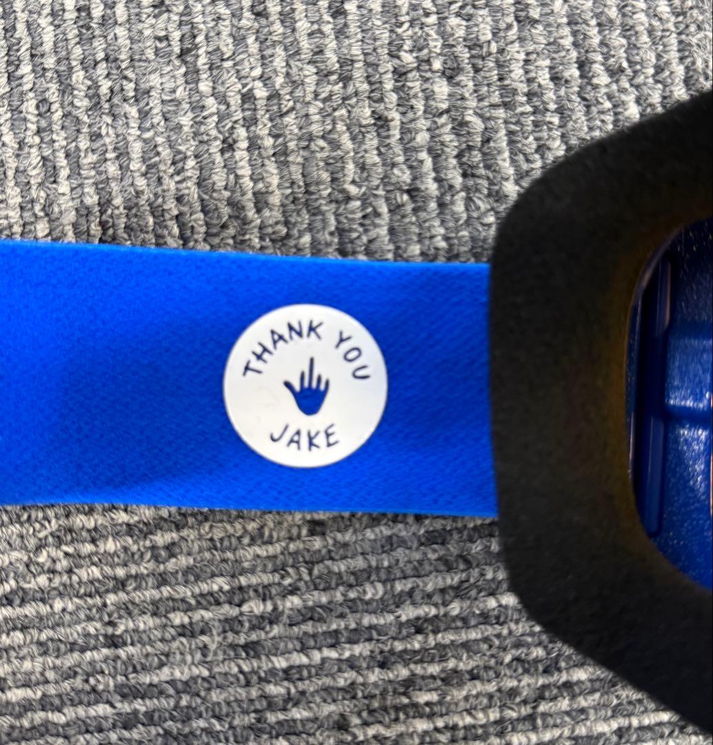 anon. ゴーグル ブルーミラー レンズ 収納袋付き