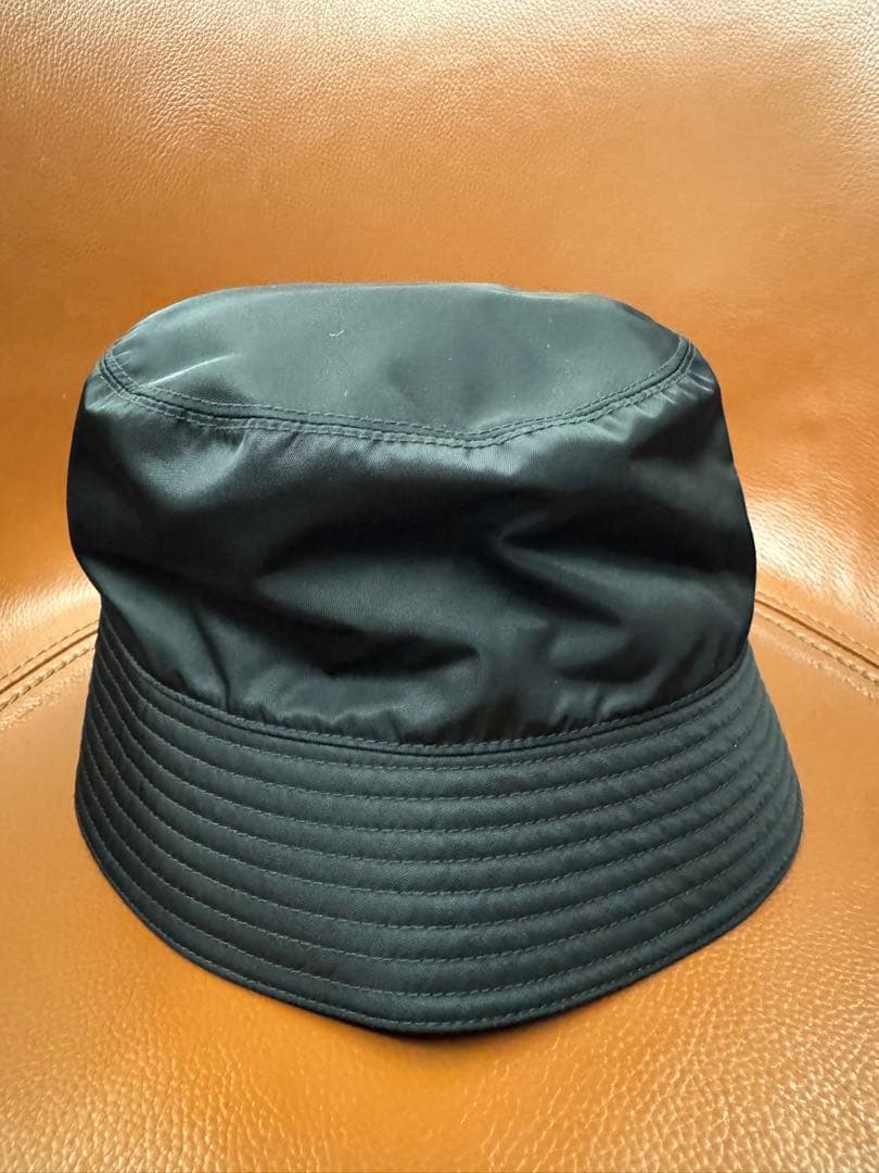 PRADA ブラック バケットハット サイズL