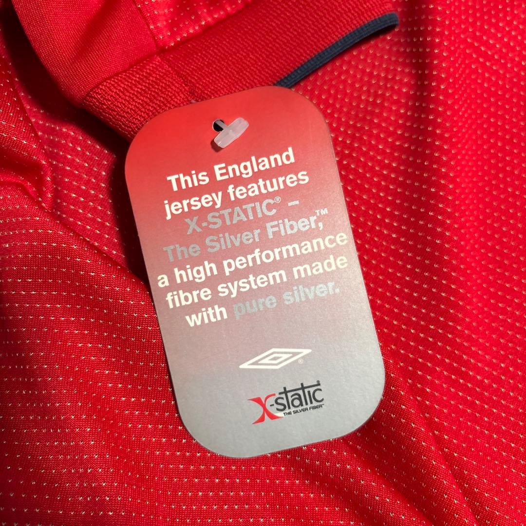 新品 未使用 イングランド代表 03/04 長袖 アウェー ユニフォーム XL