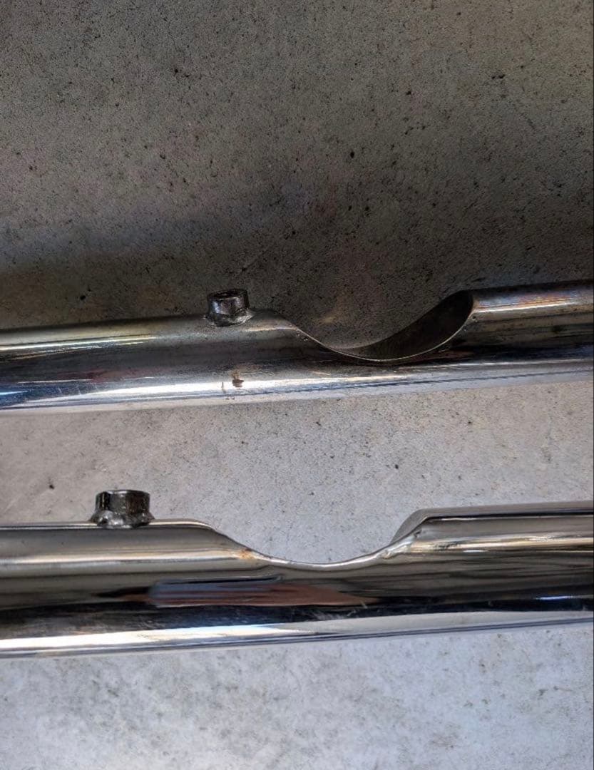 ショベルヘッド　ショットガンマフラー