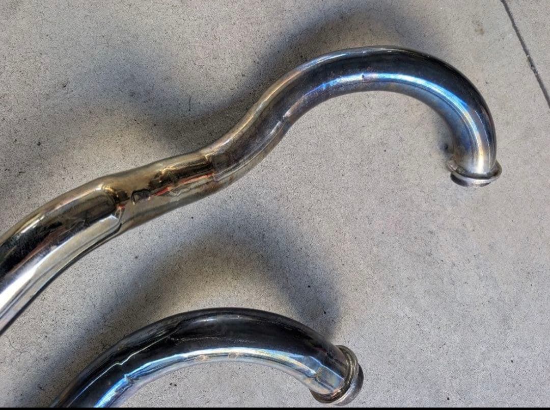 ショベルヘッド　ショットガンマフラー