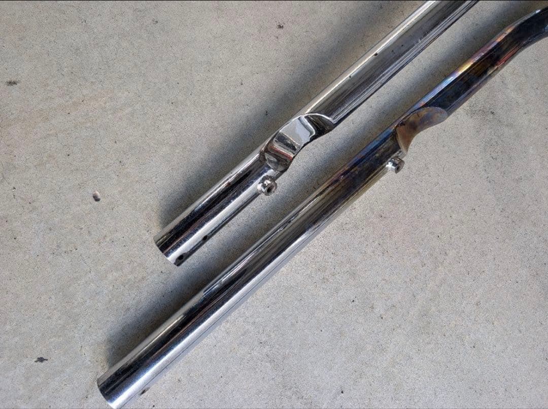 ショベルヘッド　ショットガンマフラー