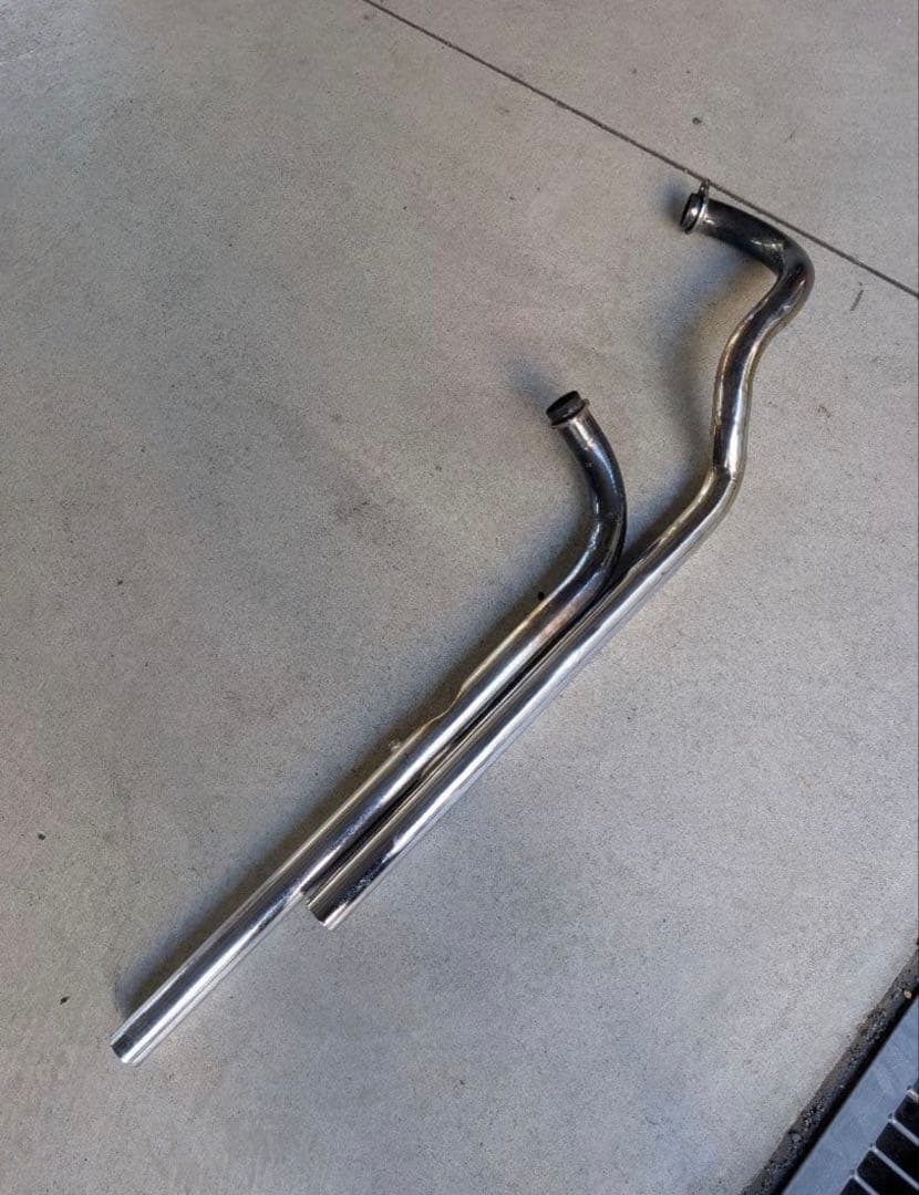 ショベルヘッド　ショットガンマフラー