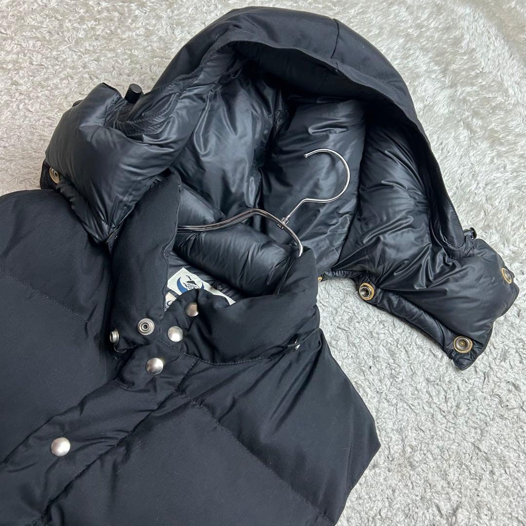 Crescent Down Works ダウンベスト ブラック M