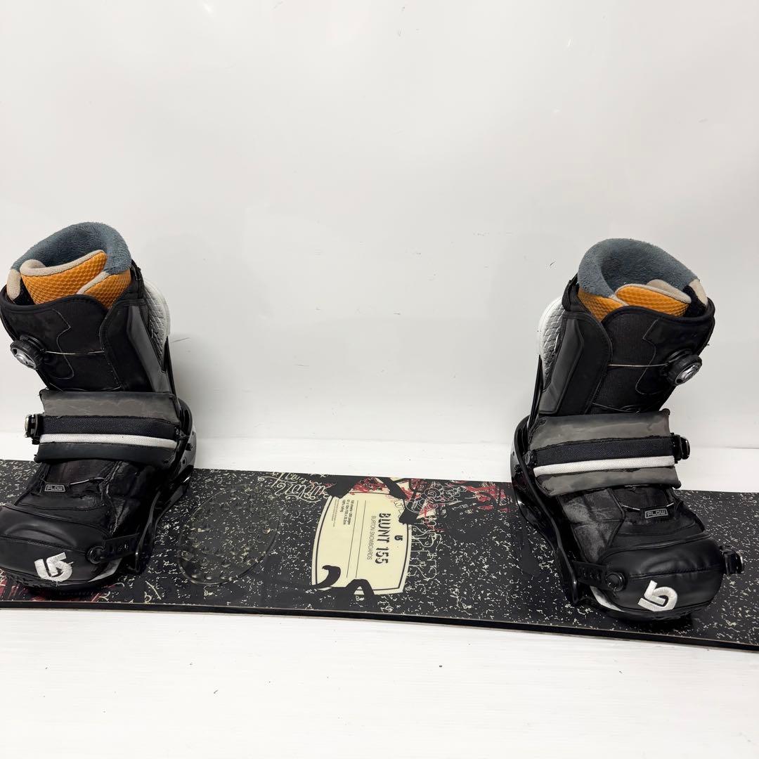 BURTON CUSTOM スノボセット　バートン　カスタム　スノーボード 4点