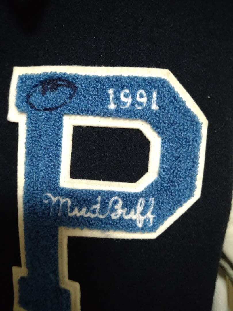 Pherrow's スタジャン ネイビー MD