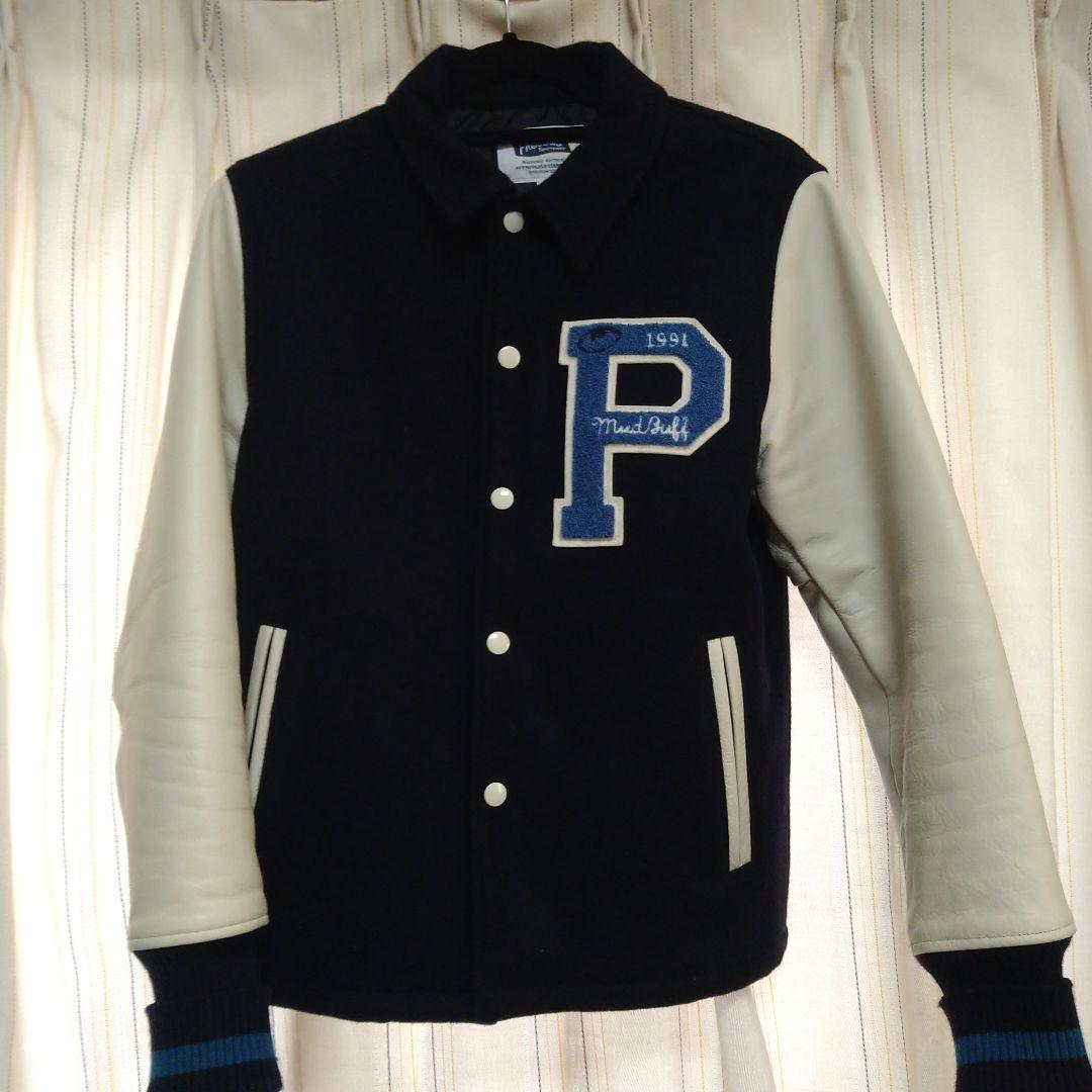 Pherrow's スタジャン ネイビー MD