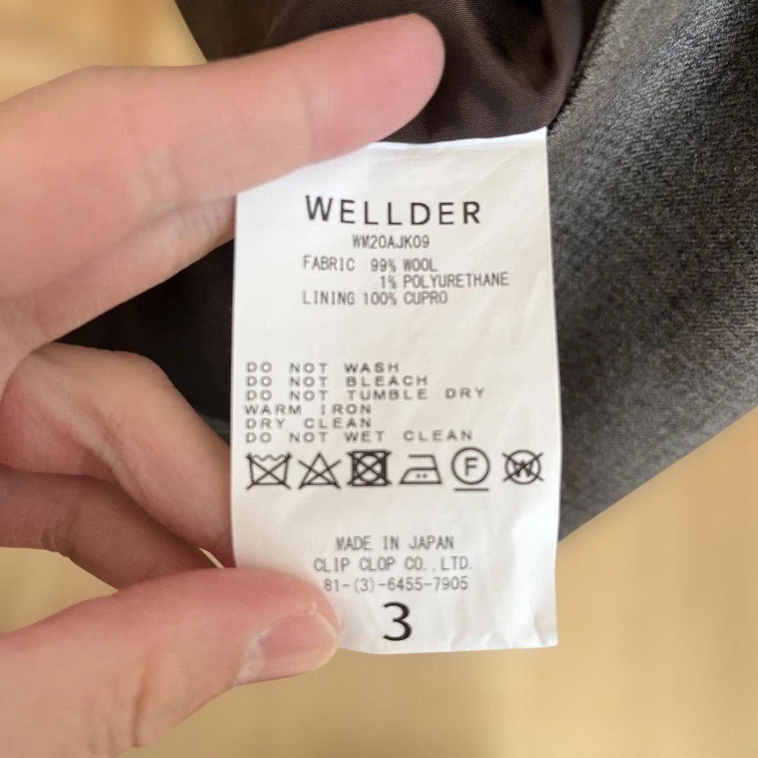 WELLDER ノーカラージャケット 3