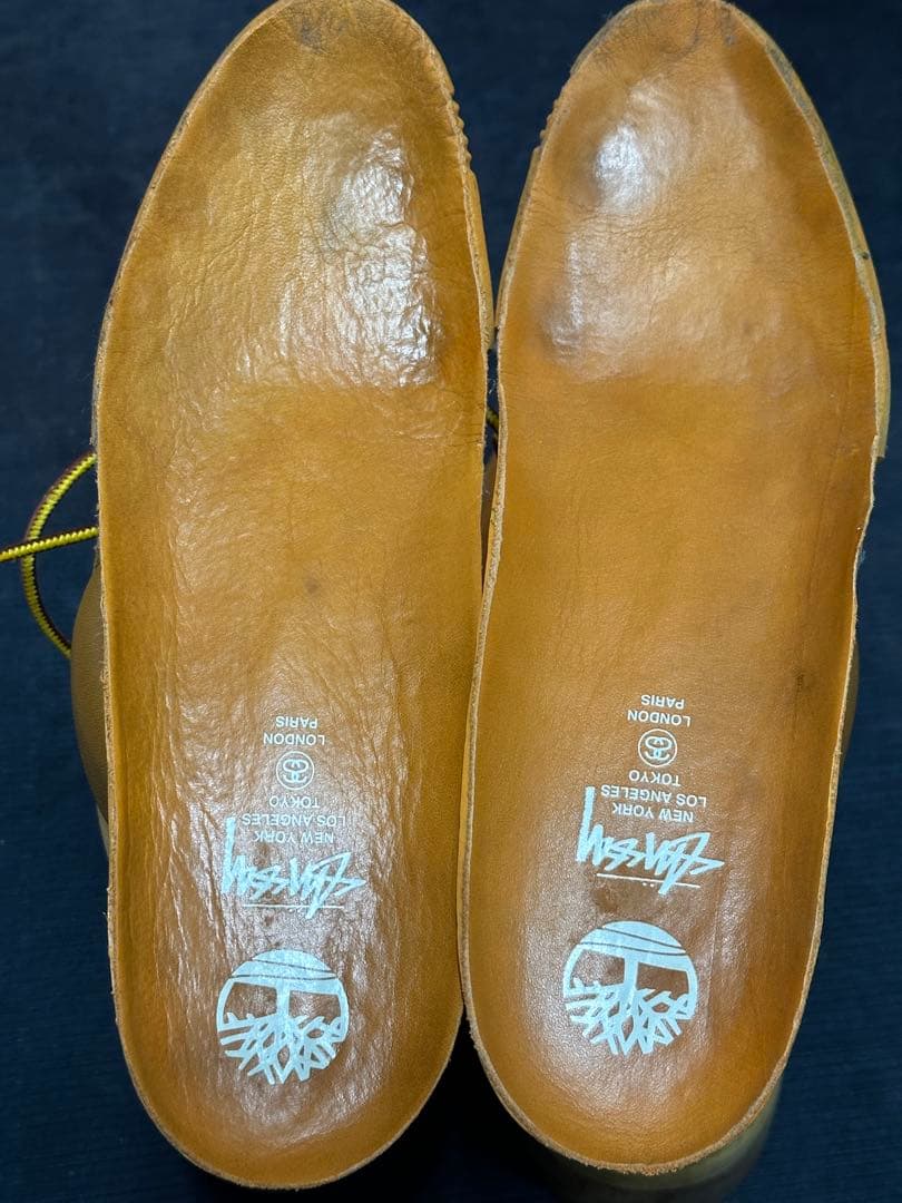 [タケ]Timberland Stussy コラボ ブーツ