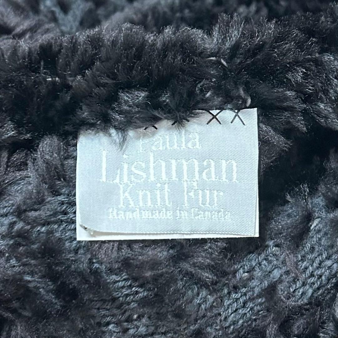 0560 Paula Lishman ポンチョ ビーバーファー