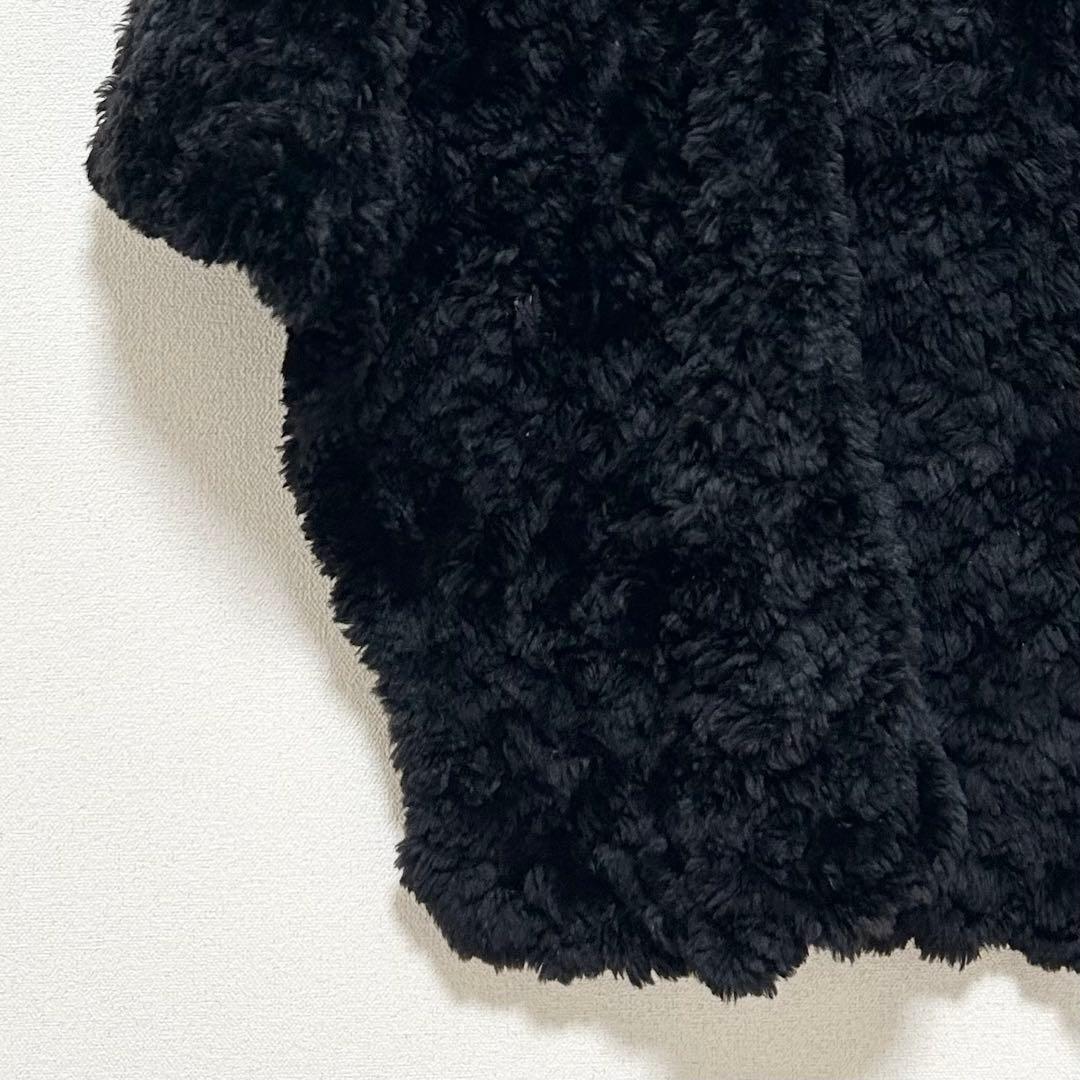 0560 Paula Lishman ポンチョ ビーバーファー