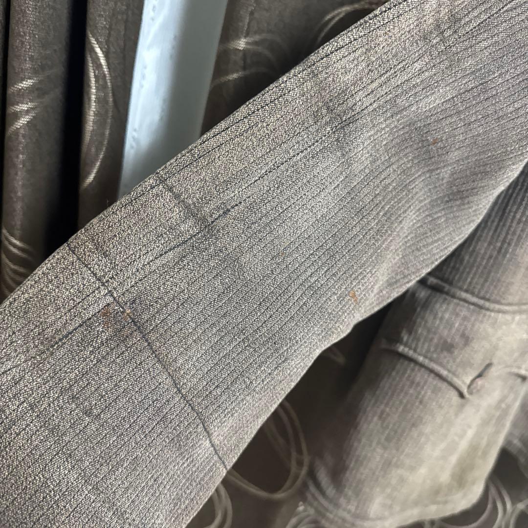 50s動物ボタン フレンチハンティングジャケット コットンピケ