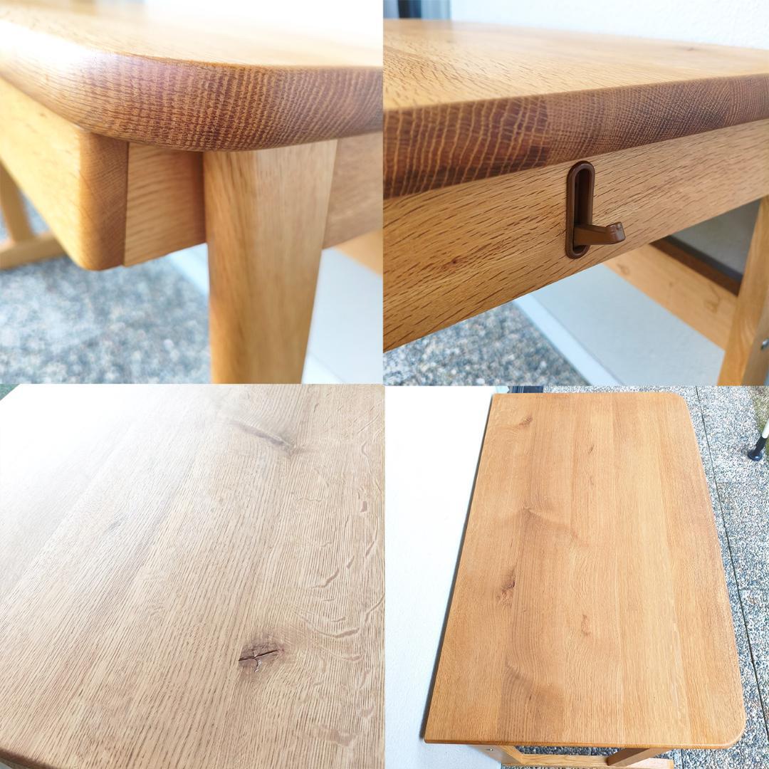 飛騨産業 NH310 デスク 作業机 天然木無垢材 キツツキ 高級家具