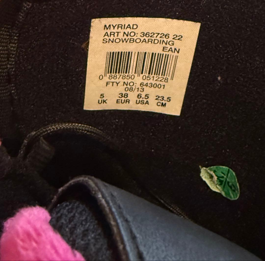 SALOMON レディース スノーボード3点セット 約137cm 23.5cm