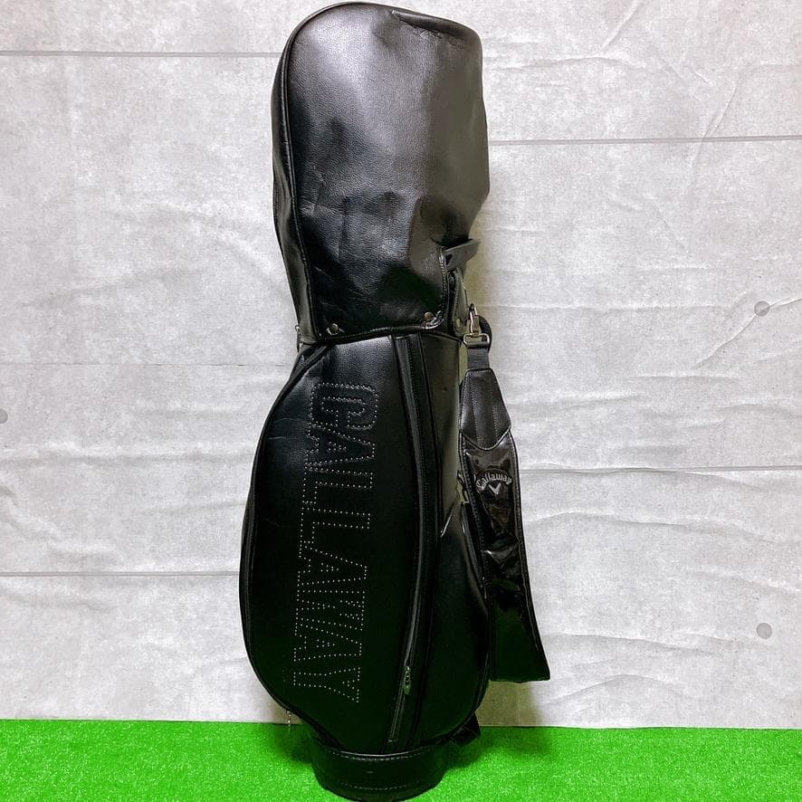【極美品】Callaway ゴルフ キャディバッグ ブラック 9.5型 カート式