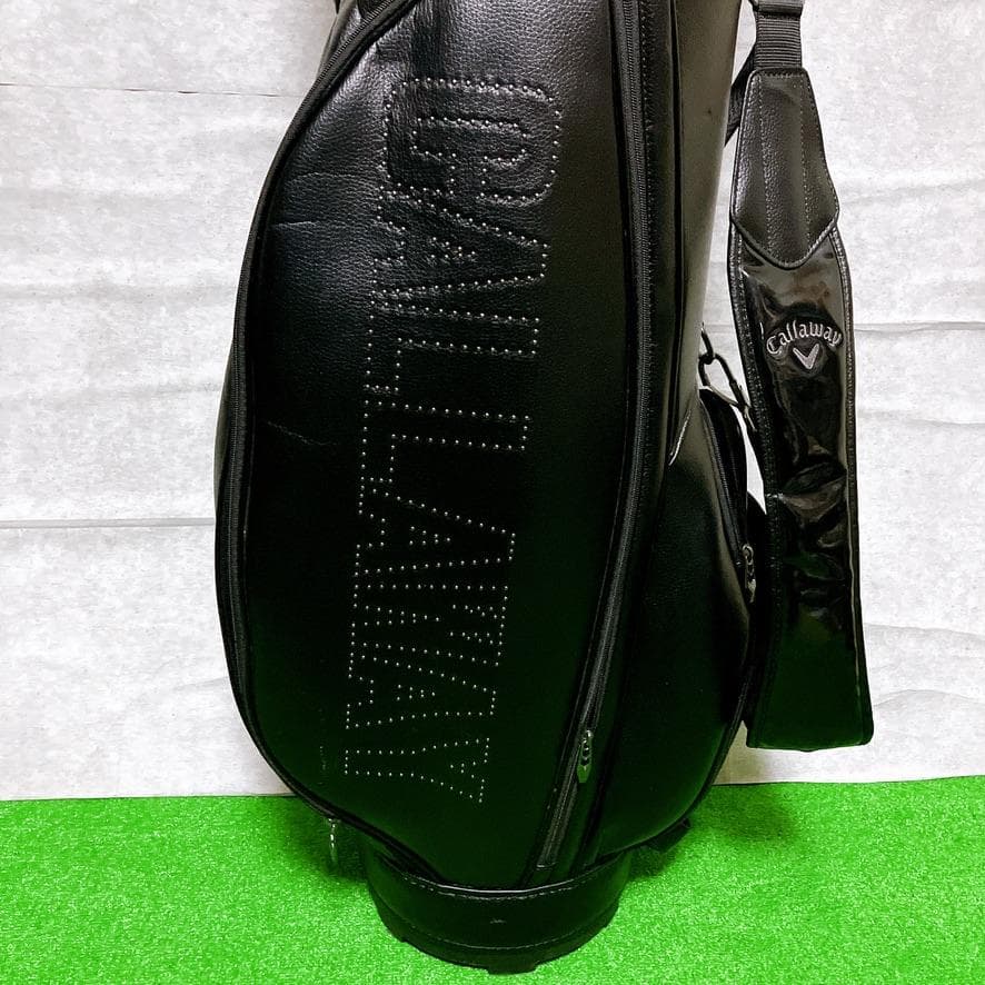 【極美品】Callaway ゴルフ キャディバッグ ブラック 9.5型 カート式