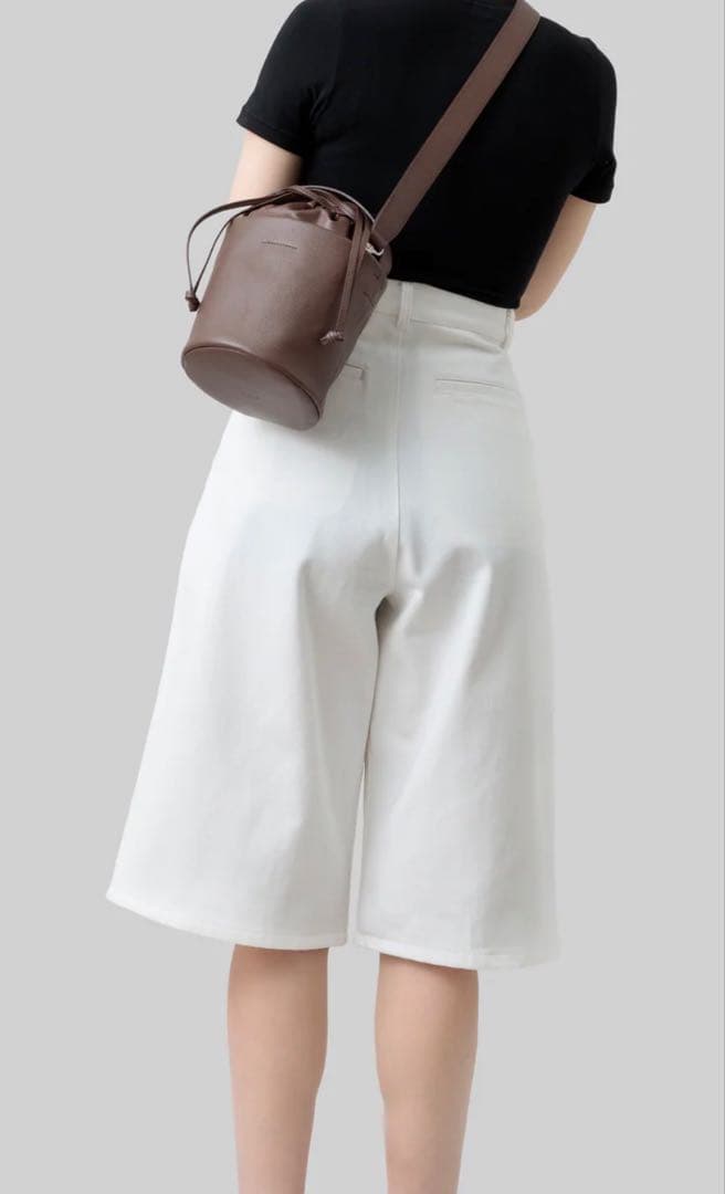 バッグ thehighlights pot large wood brown