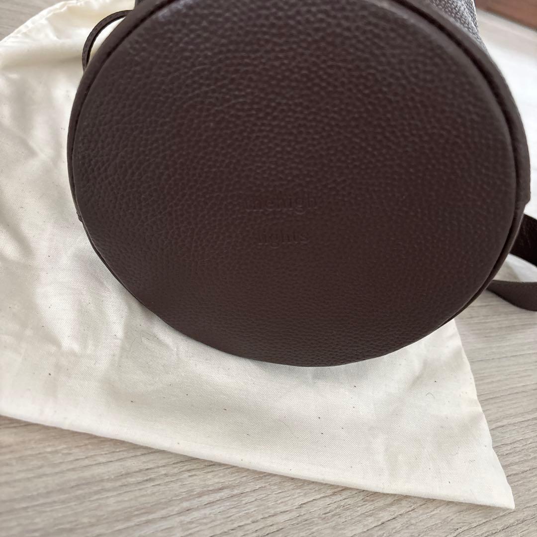 バッグ thehighlights pot large wood brown