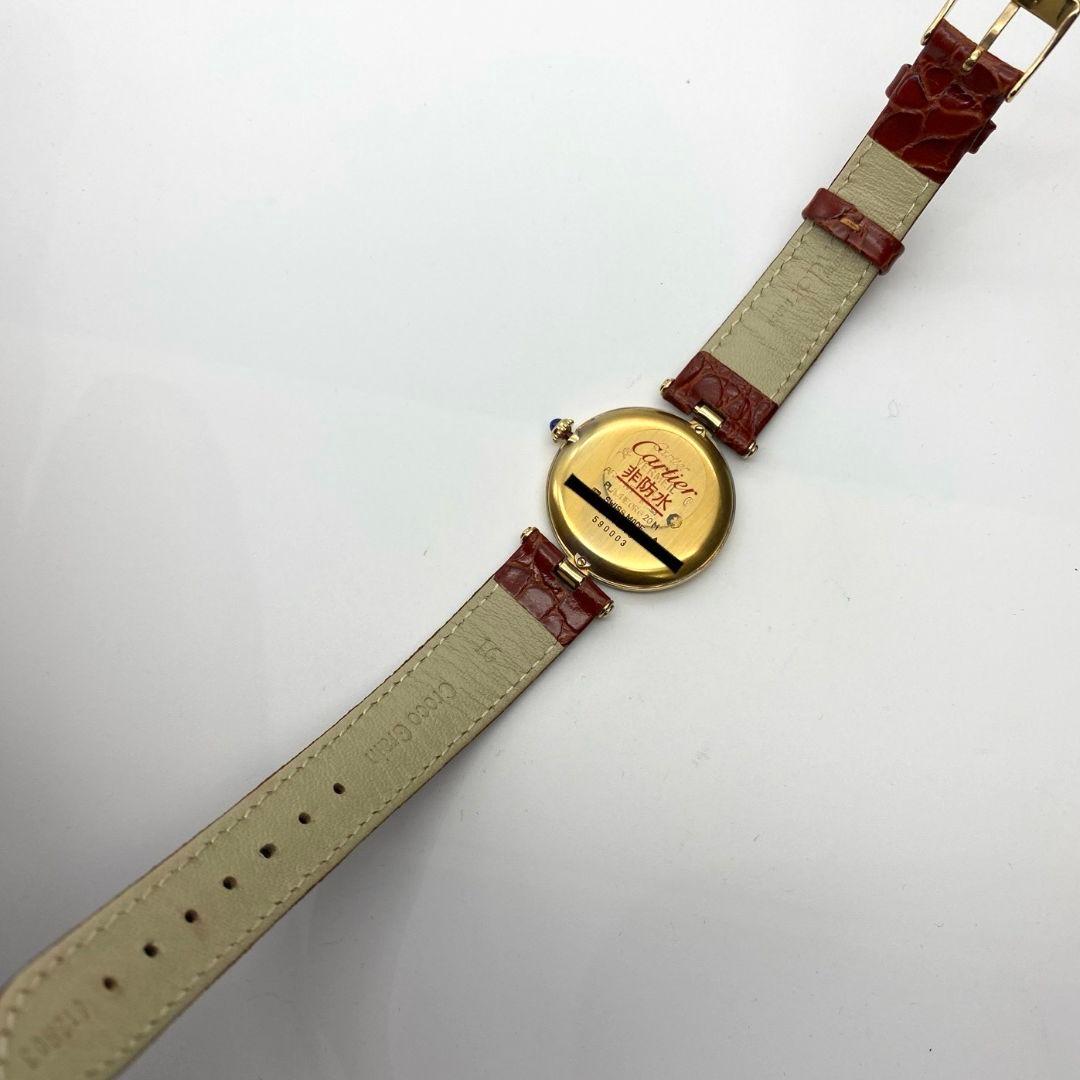 CARTIER カルティエ マストヴァンドームLM トリニティ文字盤