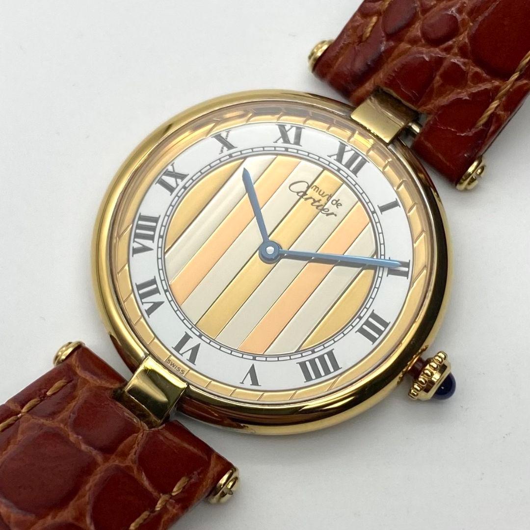 CARTIER カルティエ マストヴァンドームLM トリニティ文字盤