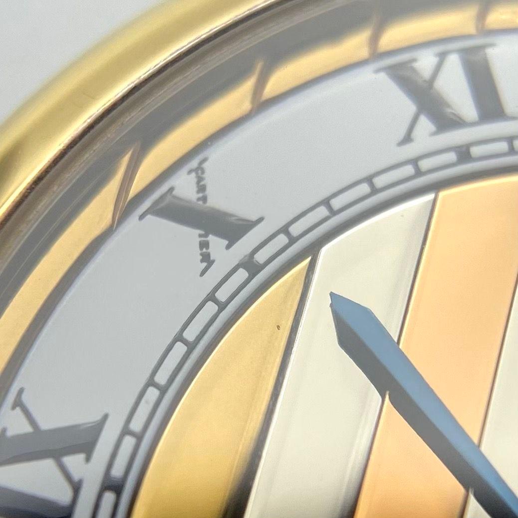 CARTIER カルティエ マストヴァンドームLM トリニティ文字盤