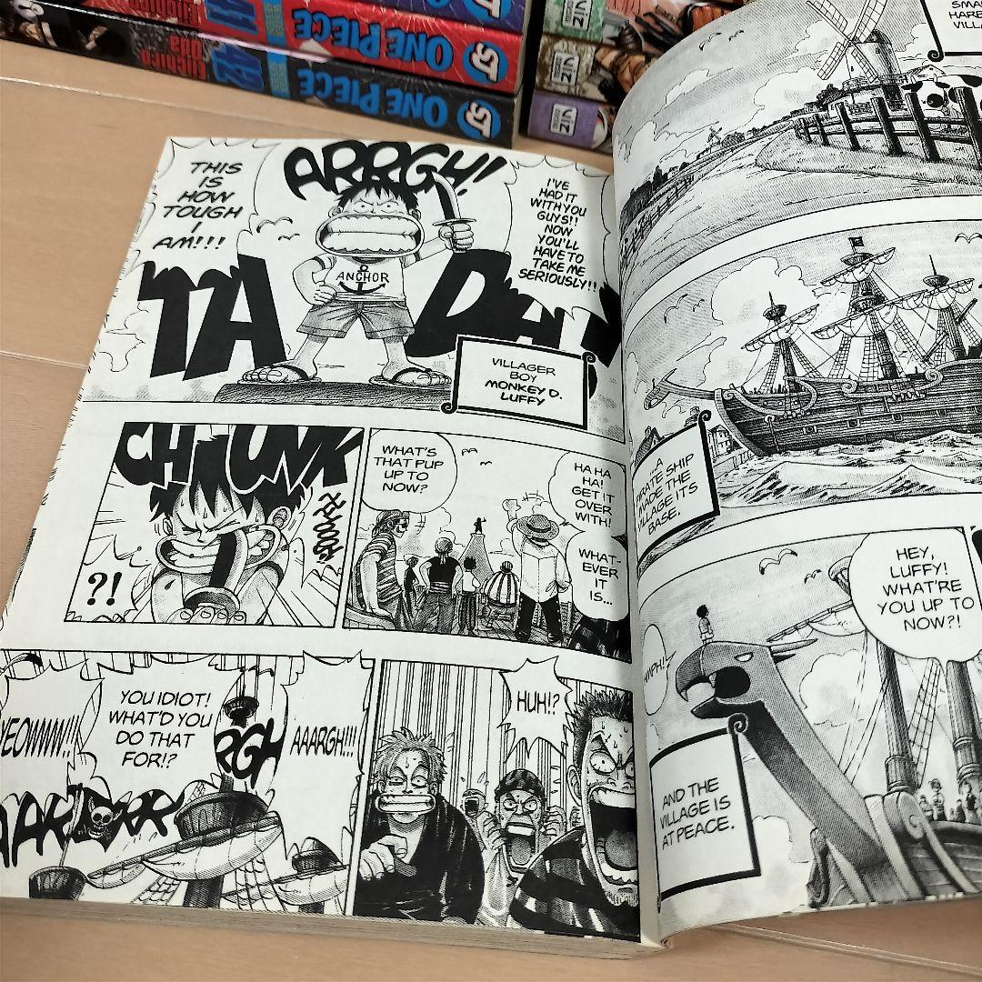 英語版　ワンピース　ONE PIECE 1巻〜63巻
