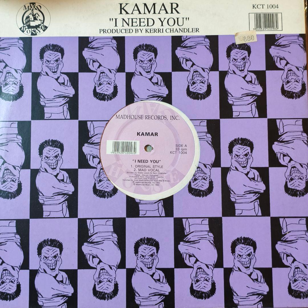 ● Kamar – I Need You / ケリーチャンドラー　ペギーグー