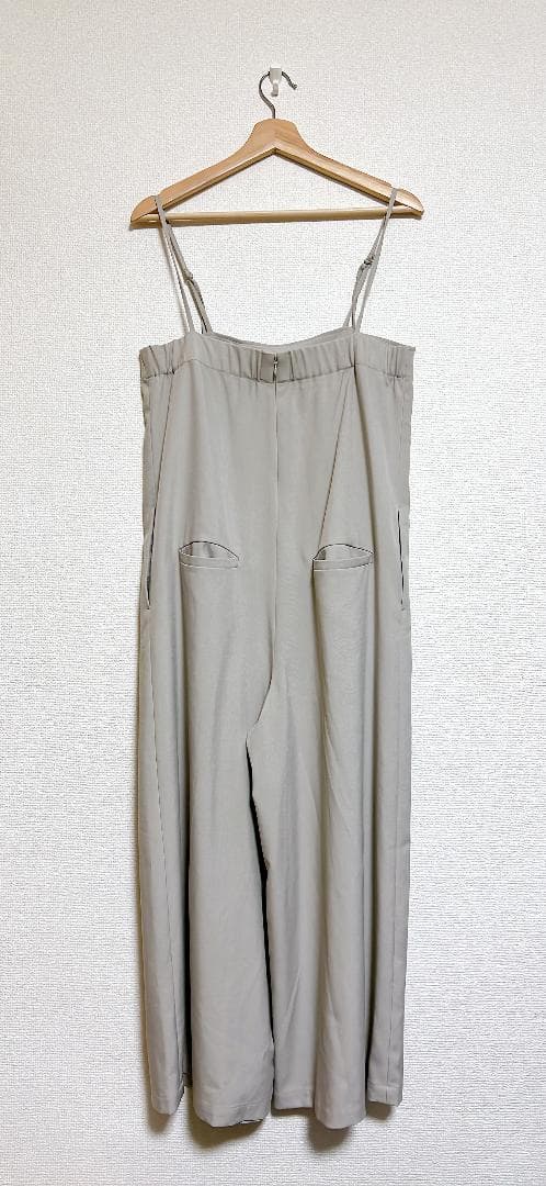 どんぐり インタックワイドサロペット + シアーカラータックオーバーシャツ