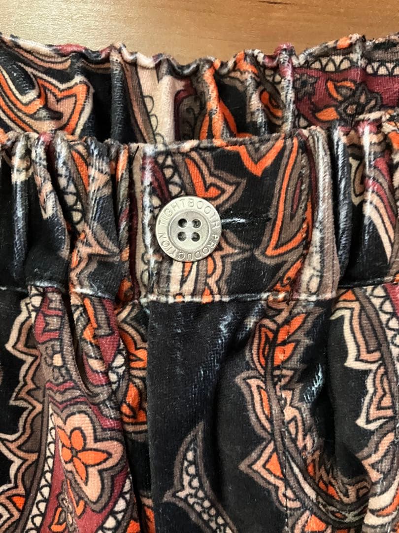 パンツ tightbooth PAISLEY BALLOON PANTS