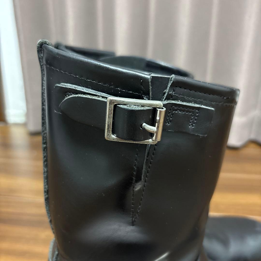 レッドウイング2268エンジニア黒ブラッククローム【8D 26センチ7年良品】