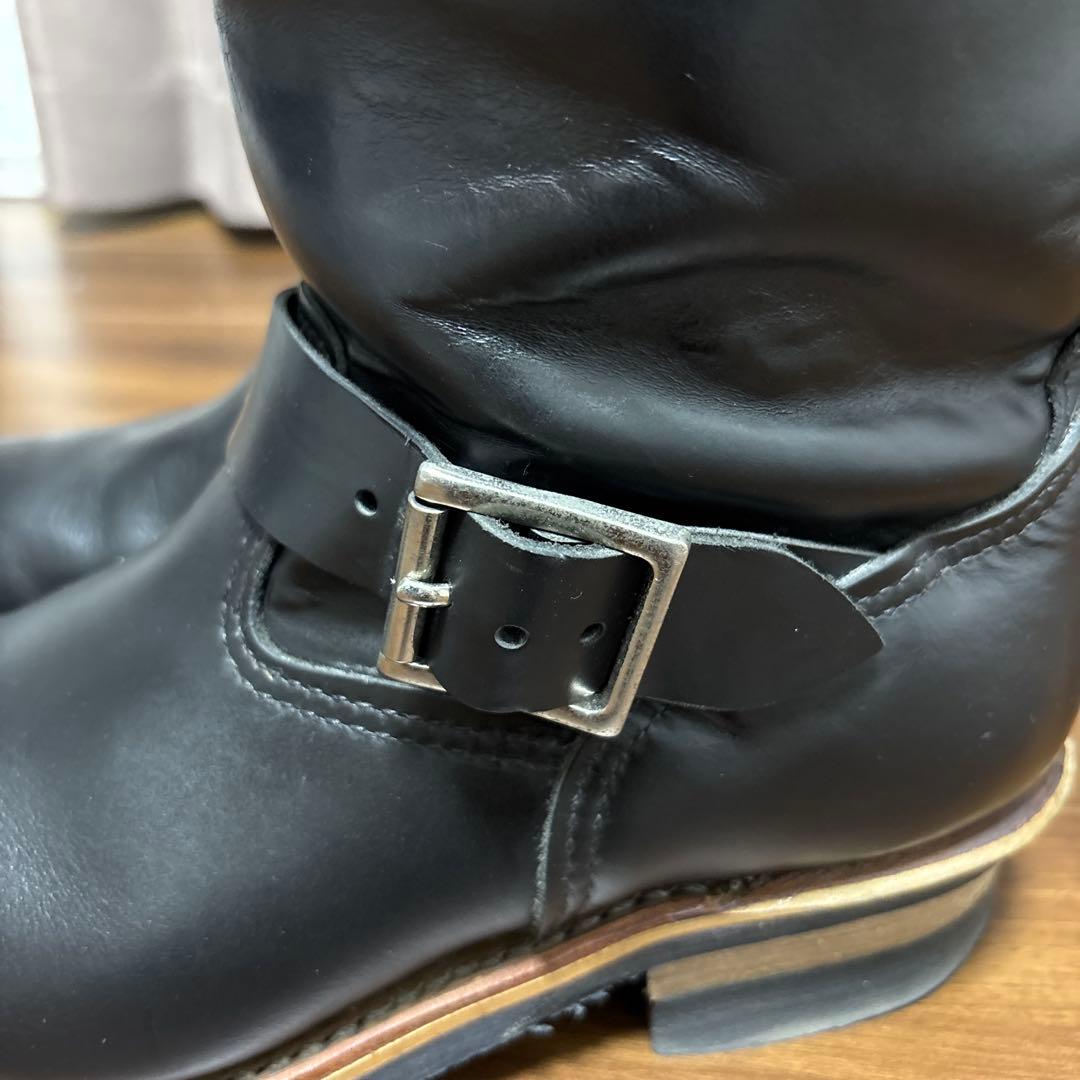 レッドウイング2268エンジニア黒ブラッククローム【8D 26センチ7年良品】