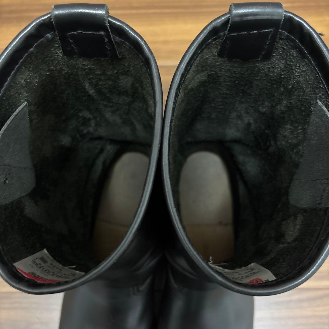 レッドウイング2268エンジニア黒ブラッククローム【8D 26センチ7年良品】