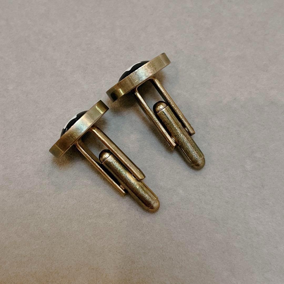 MONTBLANC モンブラン カフスボタン ロゴ メンズ ビジネス フォーマル