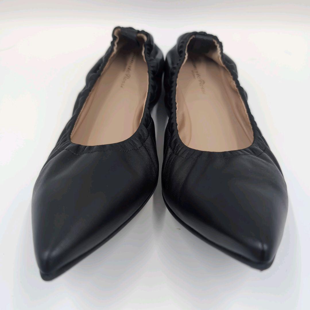 専用商品 新品未使用 ジャンヴィットロッシ バレエシューズ 39(24.5) 黒