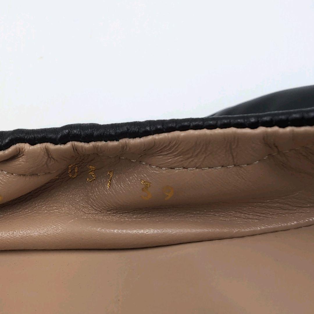 専用商品 新品未使用 ジャンヴィットロッシ バレエシューズ 39(24.5) 黒