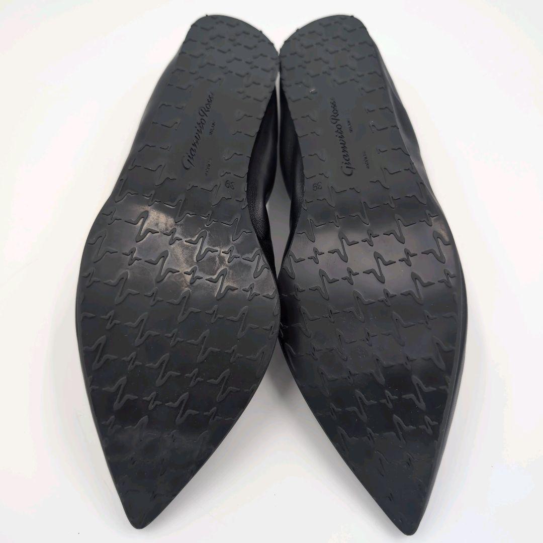 専用商品 新品未使用 ジャンヴィットロッシ バレエシューズ 39(24.5) 黒